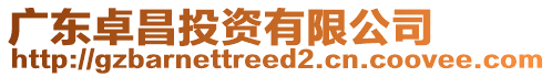 廣東卓昌投資有限公司