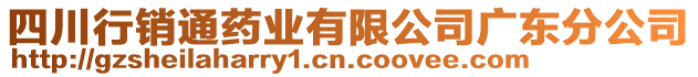 四川行銷通藥業(yè)有限公司廣東分公司