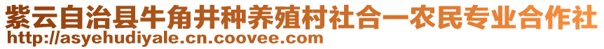 紫云自治縣牛角井種養(yǎng)殖村社合一農(nóng)民專業(yè)合作社