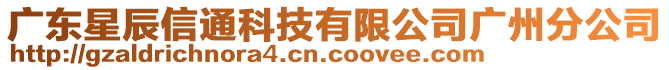 廣東星辰信通科技有限公司廣州分公司