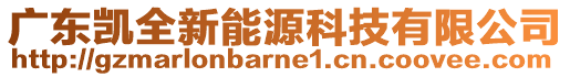 廣東凱全新能源科技有限公司