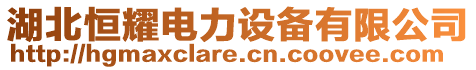 湖北恒耀電力設(shè)備有限公司