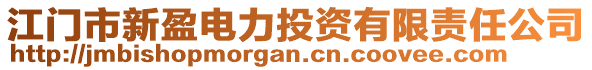 江門市新盈電力投資有限責(zé)任公司