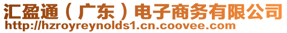 匯盈通（廣東）電子商務有限公司