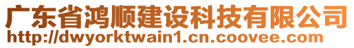 廣東省鴻順建設(shè)科技有限公司