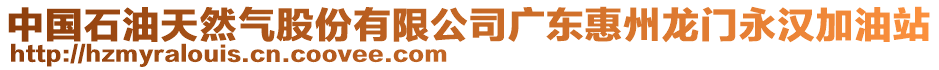 中國石油天然氣股份有限公司廣東惠州龍門永漢加油站