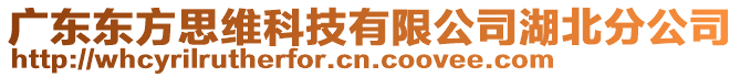 廣東東方思維科技有限公司湖北分公司