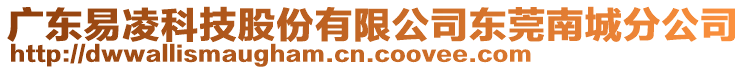 廣東易凌科技股份有限公司東莞南城分公司