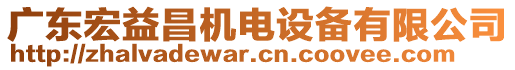 廣東宏益昌機電設備有限公司