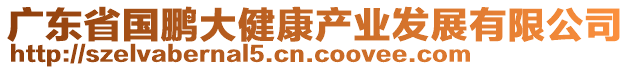 廣東省國鵬大健康產(chǎn)業(yè)發(fā)展有限公司