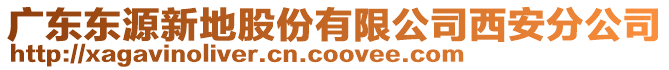 廣東東源新地股份有限公司西安分公司