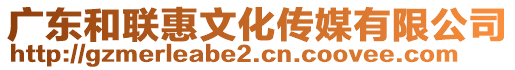 廣東和聯(lián)惠文化傳媒有限公司