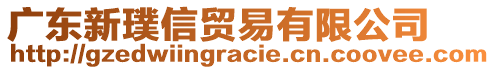 廣東新璞信貿易有限公司