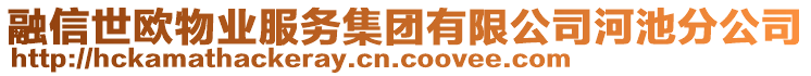 融信世歐物業(yè)服務(wù)集團(tuán)有限公司河池分公司