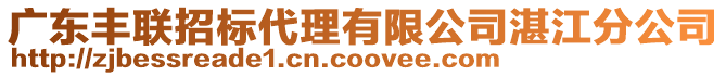 廣東豐聯(lián)招標(biāo)代理有限公司湛江分公司