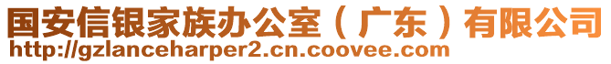 國安信銀家族辦公室（廣東）有限公司