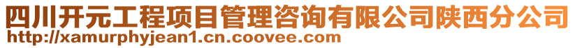 四川開元工程項目管理咨詢有限公司陜西分公司