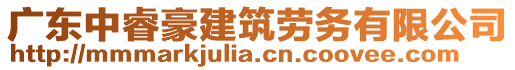 廣東中睿豪建筑勞務(wù)有限公司