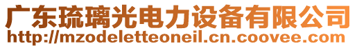 廣東琉璃光電力設備有限公司