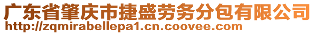 廣東省肇慶市捷盛勞務(wù)分包有限公司