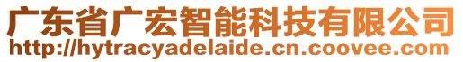 廣東省廣宏智能科技有限公司