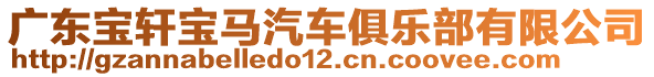 廣東寶軒寶馬汽車俱樂部有限公司