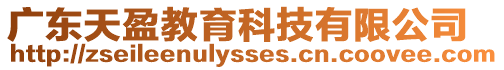 廣東天盈教育科技有限公司