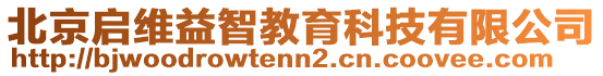 北京啟維益智教育科技有限公司