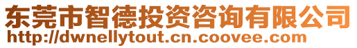 東莞市智德投資咨詢有限公司