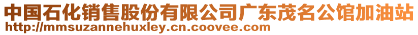 中國石化銷售股份有限公司廣東茂名公館加油站