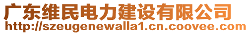 廣東維民電力建設(shè)有限公司