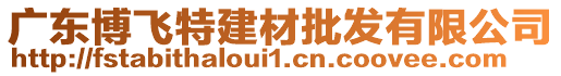 廣東博飛特建材批發(fā)有限公司