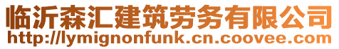 臨沂森匯建筑勞務有限公司