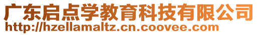 廣東啟點(diǎn)學(xué)教育科技有限公司