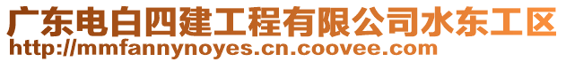 廣東電白四建工程有限公司水東工區(qū)