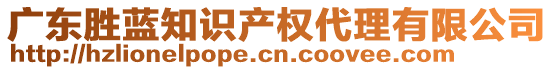 廣東勝藍(lán)知識(shí)產(chǎn)權(quán)代理有限公司