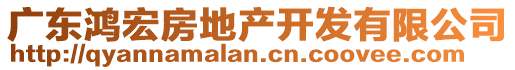 廣東鴻宏房地產(chǎn)開發(fā)有限公司