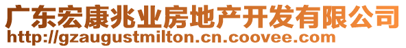 廣東宏康兆業(yè)房地產(chǎn)開發(fā)有限公司