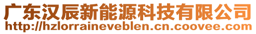 廣東漢辰新能源科技有限公司