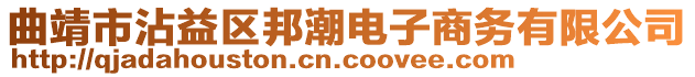 曲靖市沾益區(qū)邦潮電子商務(wù)有限公司