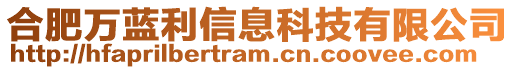 合肥萬藍利信息科技有限公司