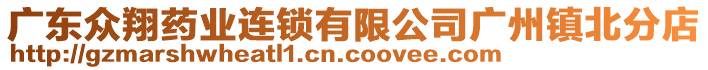 廣東眾翔藥業(yè)連鎖有限公司廣州鎮(zhèn)北分店