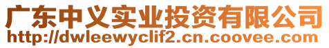 廣東中義實業(yè)投資有限公司