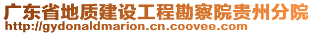 廣東省地質(zhì)建設(shè)工程勘察院貴州分院