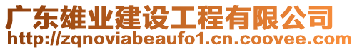 廣東雄業建設工程有限公司