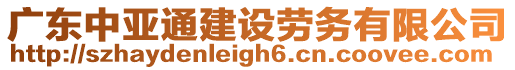 廣東中亞通建設(shè)勞務(wù)有限公司