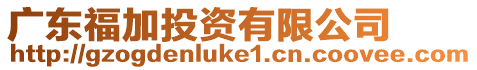 廣東福加投資有限公司