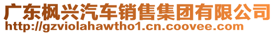 廣東楓興汽車(chē)銷售集團(tuán)有限公司