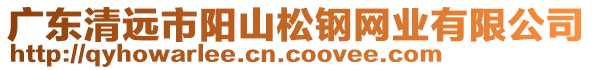 广东清远市阳山松钢网业有限公司