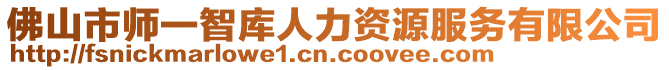 佛山市師一智庫人力資源服務有限公司